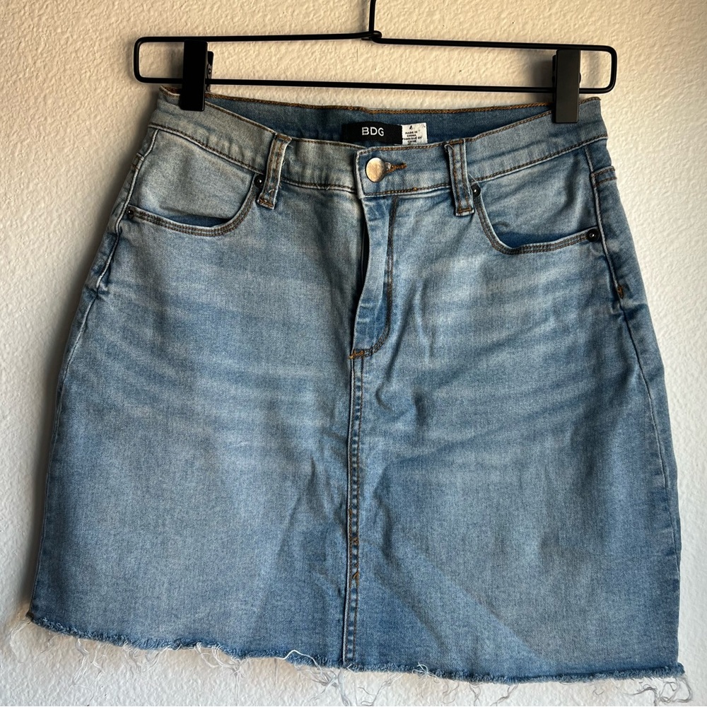 UO BDG Denim mini skirt